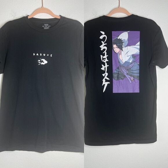 Bershka Other - Bershka Sasuke And Itachi Graphic Tee Size S Cotton